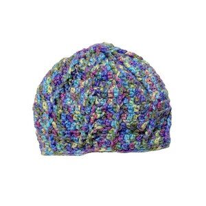 HAND Knit Multicolour Infant Cap